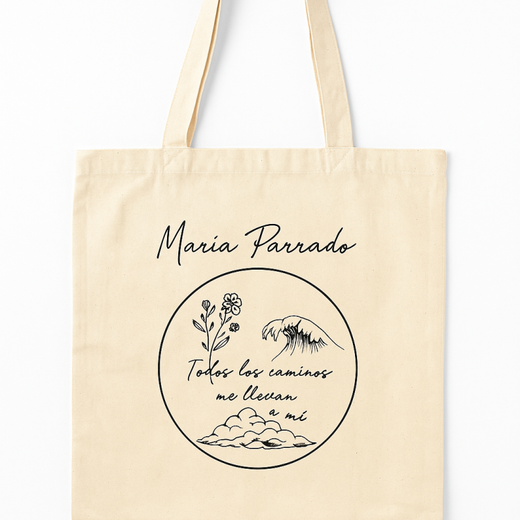 TOTEBAG GIRA CONMIGO "Todos los caminos me llevan a mi"