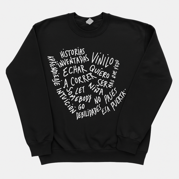 SUDADERA GIRA VINILO